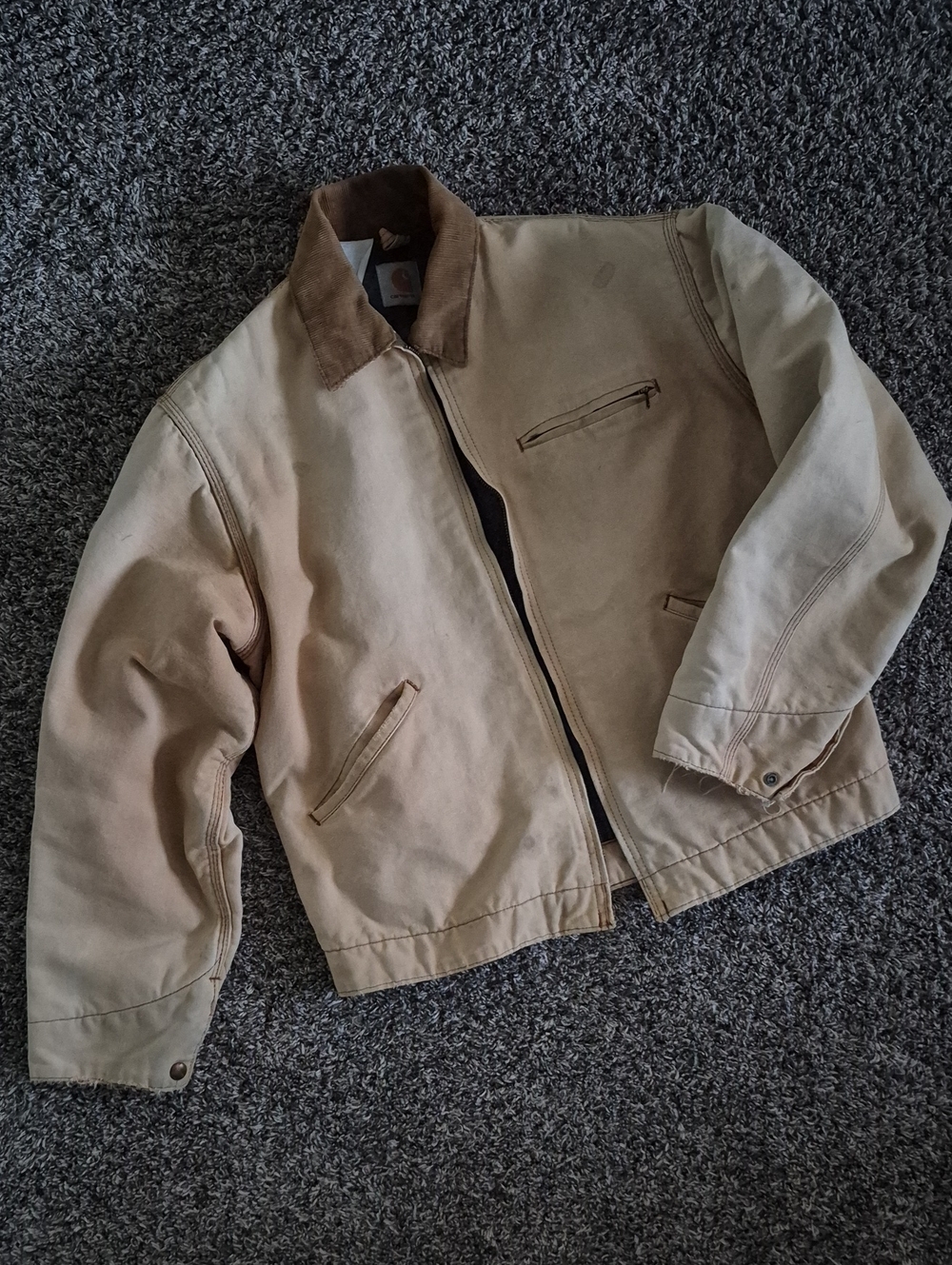 Vintage Carhartt Tan Detroit Jacket
